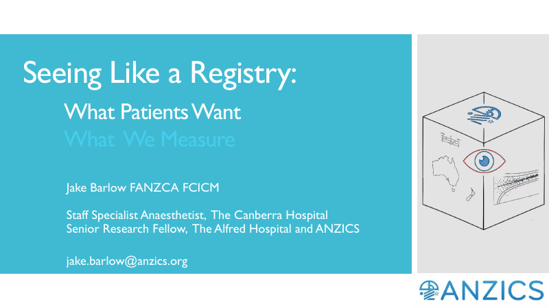 Title slide of Seeing like a registry.